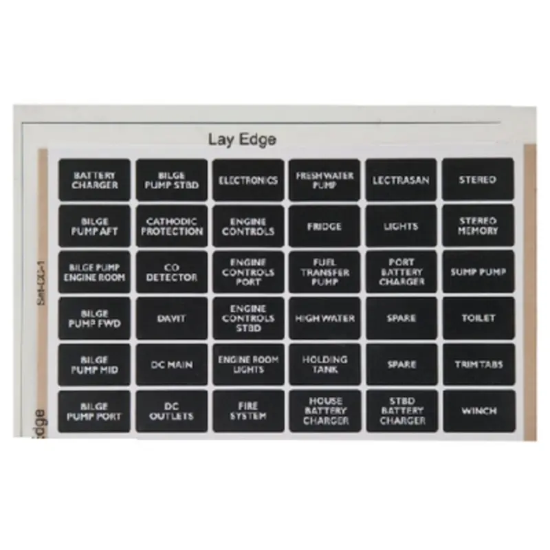 Circuit Breaker Panel Label Kit