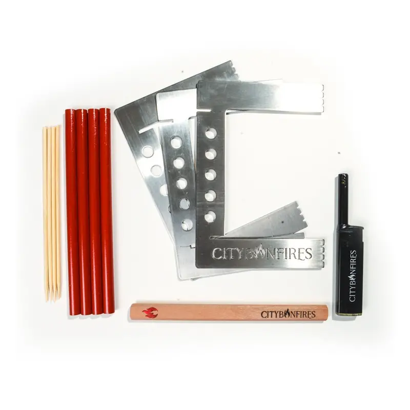 City Bonfire Camping & Cooking Accessories Kit – Ships July 1
