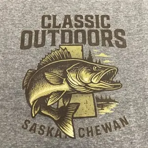 Classic Outdoors STOCK Walleye Graphic T-Shirt