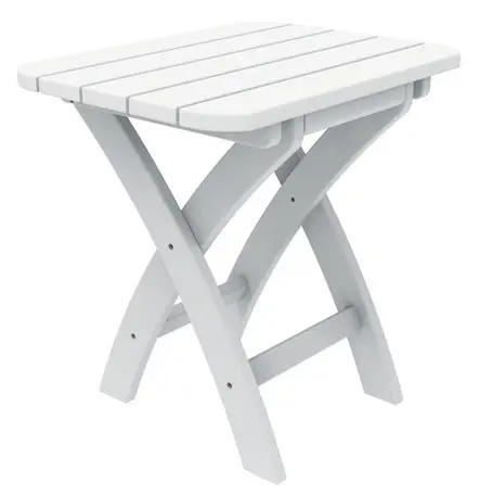 Coastline Harbor View Folding Accent Table by Seaside Casual