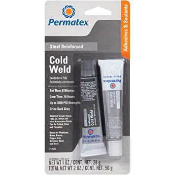 Cold Weld Bonding Compound for Metal Repairs