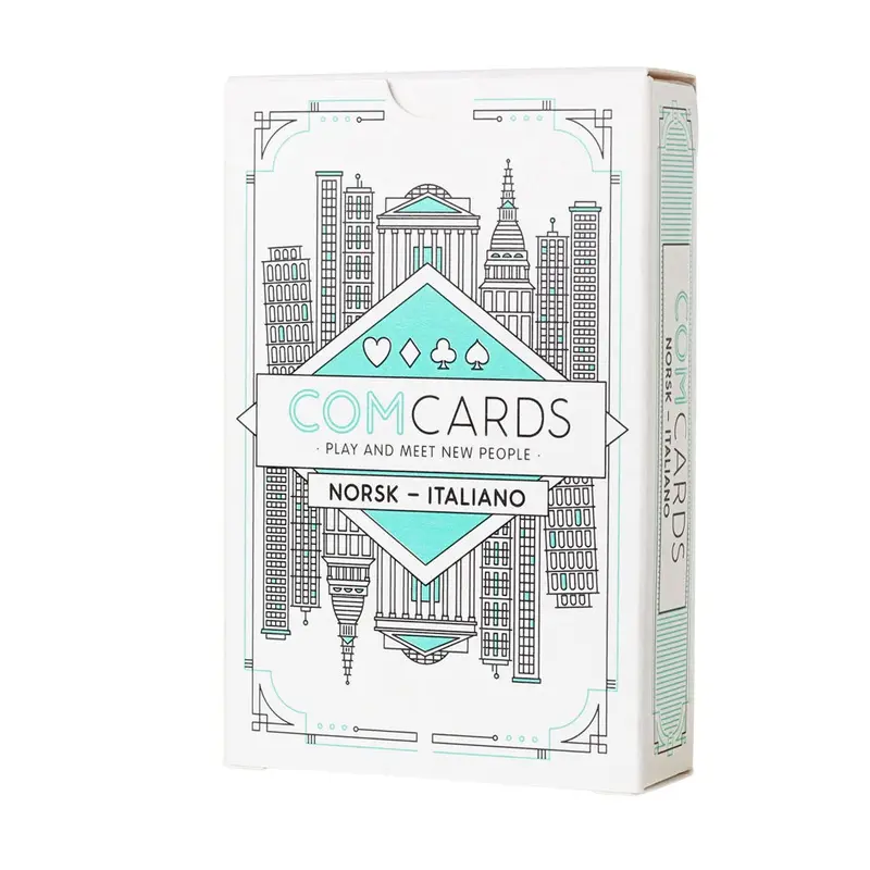 ComCards Norwegian-Italian Flashcards
