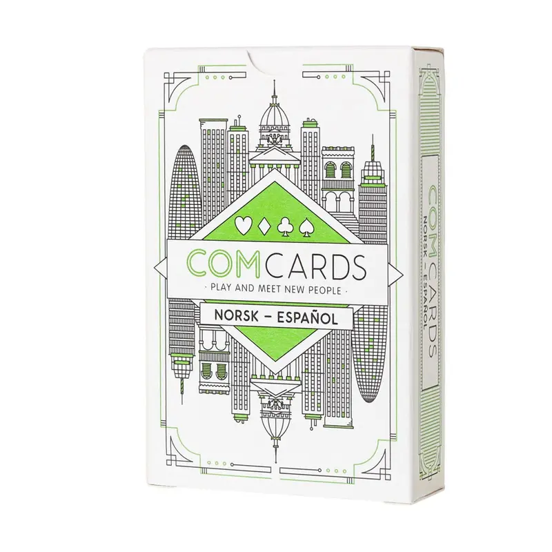 ComCards Norwegian-Spanish Flashcards