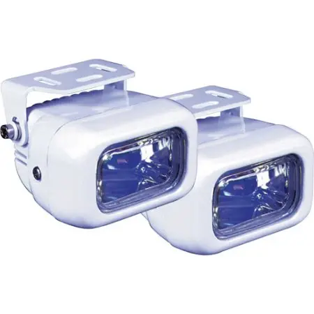 Compact Square Ion Docking Light – Modern LED-Halogen Hybrid