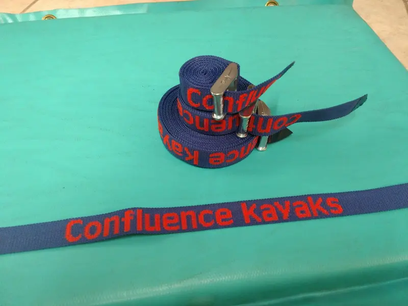 Confluence Kayak Cam Straps for Secure Gear Transport