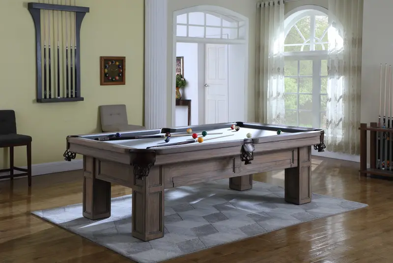 Cooper Creek 8′ Slate Pool Table – Rustic Elegance Meets Precision Billiards Performance