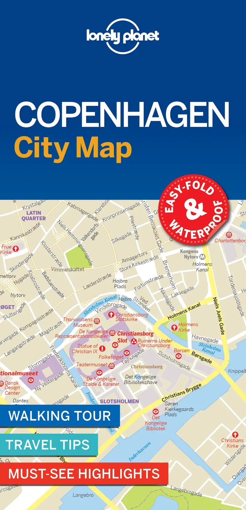 Copenhagen City Map – Lonely Planet