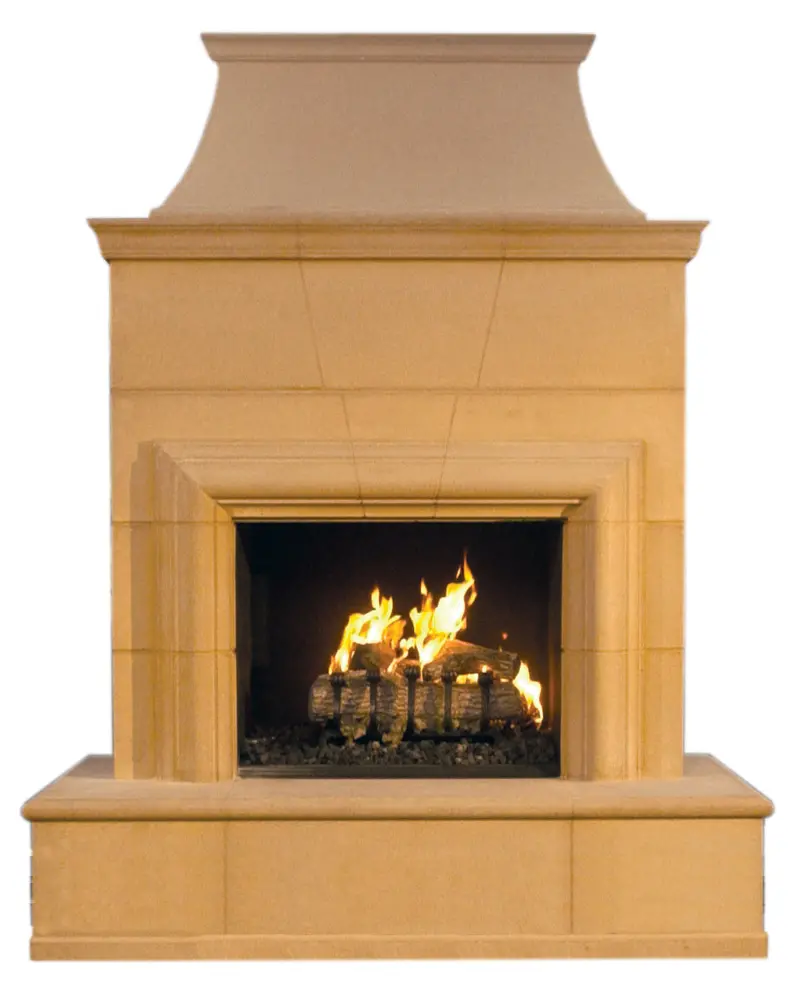 Cordova Outdoor Gas Fireplace – American Fyre Design Versatile Patio Heating System