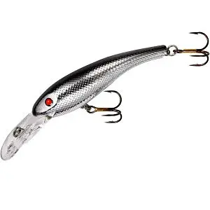 Cotton Cordell Deep Diver – Black and Chrome-Silver