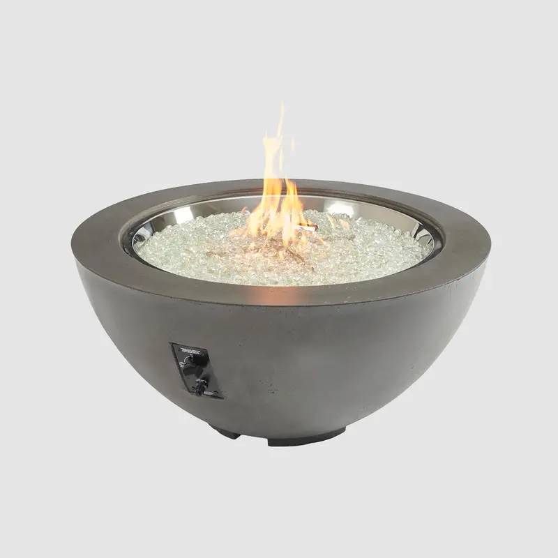 Cove 42″ Round Gas Fire Pit Bowl – Outdoor Great Room