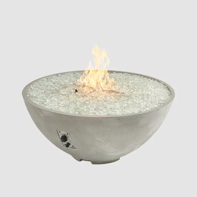 Cove Edge 42″ Round Gas Fire Pit Bowl – Outdoor Great Room