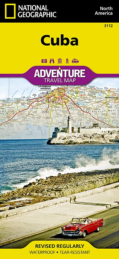 Cuba Classic Car & Coastal Adventure Map