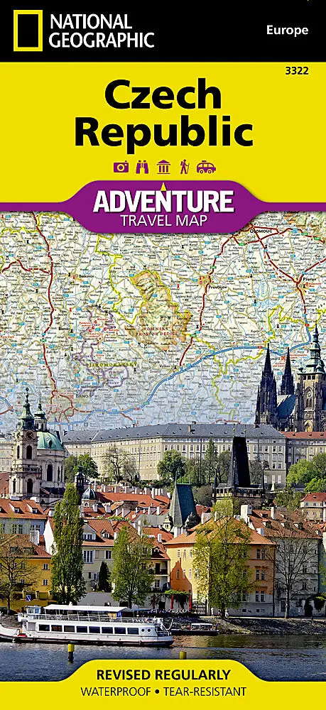 Czech Republic Cultural & Hiking Adventure Map
