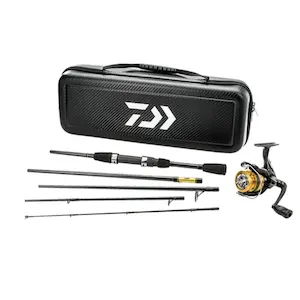 Daiwa Carbon Travel Rod Case – Lightweight Carry Pack