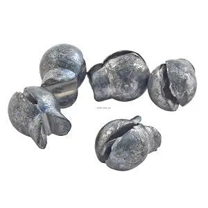 Danielson Removable BB-Sized Split Shot Sinkers – 60-Pack