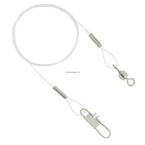 Danielson WL206 Wire Leader – 20 lb Test, 6″ Length (3-Pack)