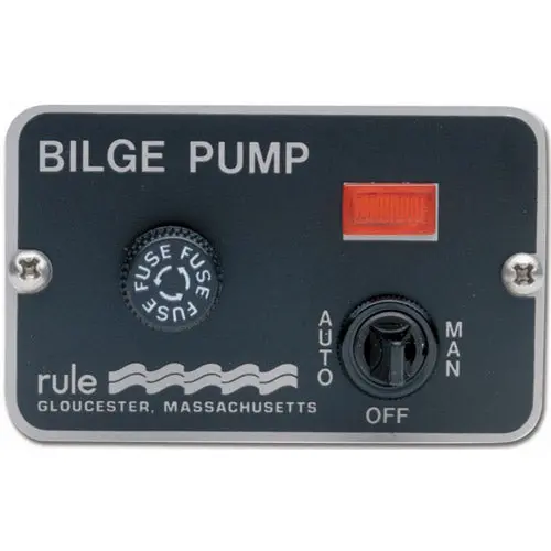 Deluxe 3-Position Control Panel Switch for Bilge Systems