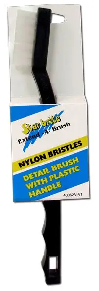 Detail Brush with Lightweight Plastic Handle