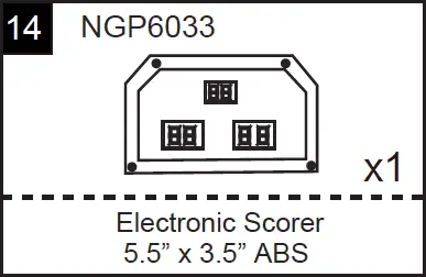 Digital Electronic Scorer Replacement – NGP6033