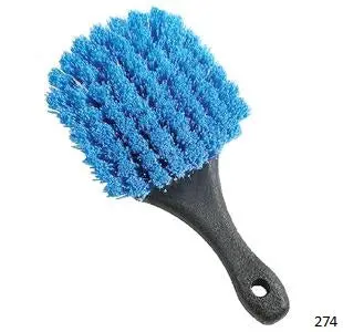 Dip-and-Scrub Brush for Targeted Cleaning Tasks