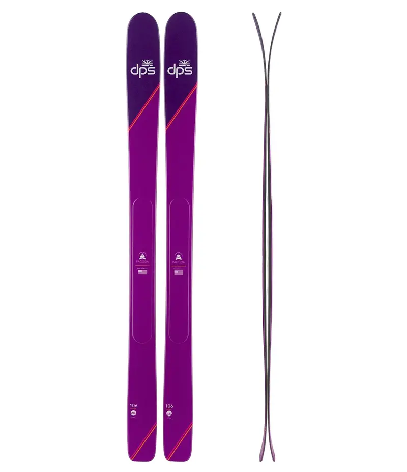 DPS Pagoda 106 C2 Skis – 2023 All-Mountain Freeride Model (Closeout)