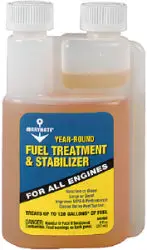 Dual-Action Fuel Treatment and Stabilizer for Seasonal Storage and Performance