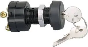 Dual-Function 3-Position Ignition and Starter Rocker Switch