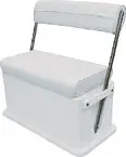Dual-Function Livewell and Cooler Seat
