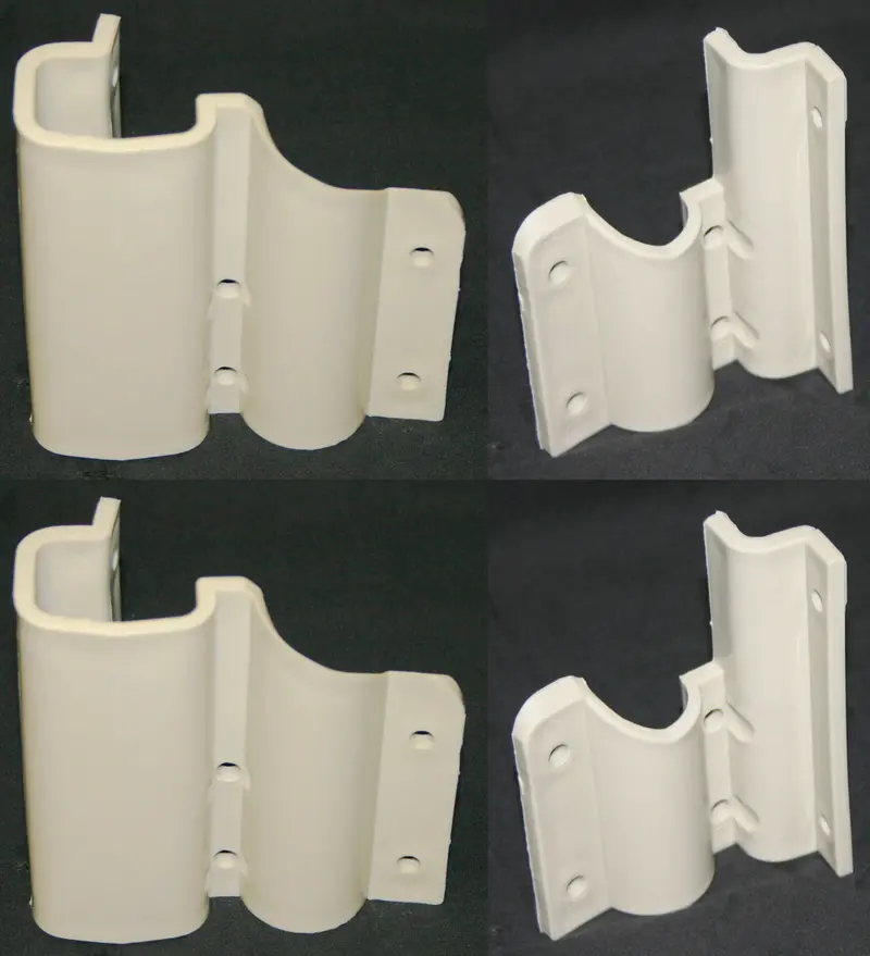 Dual-Gate Hinge Set – Inner & Outer Pair Replacement