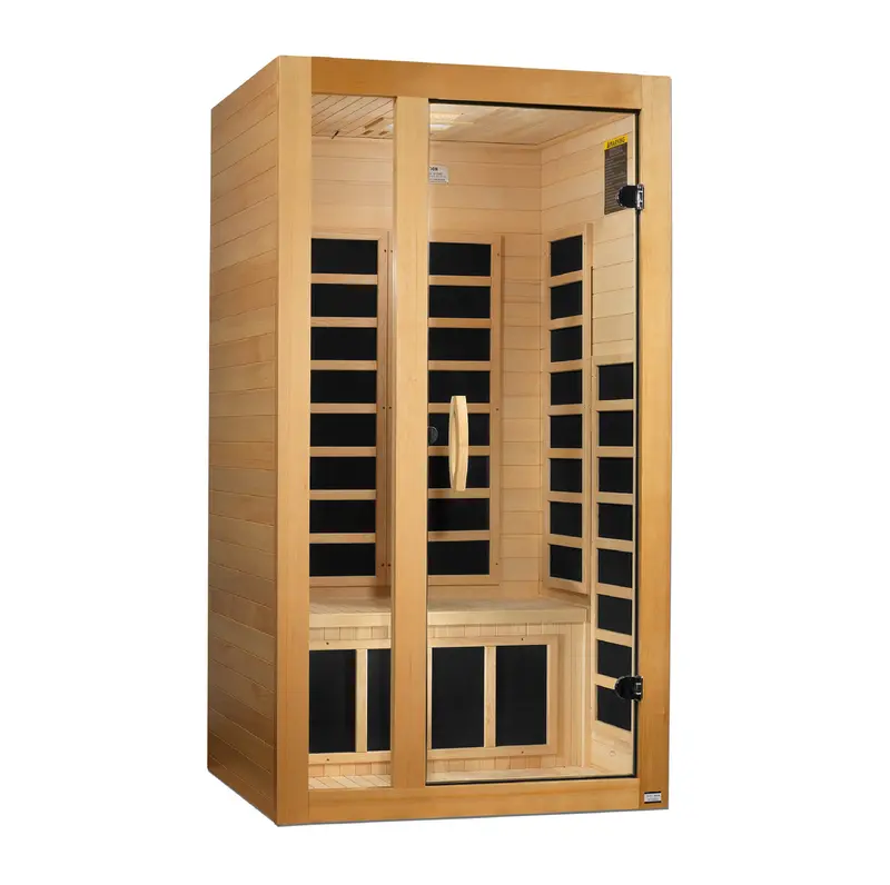 Dynamic Gracia Elite 1–2 Person Far-Infrared Sauna Built for Ultra-Low EMF Safety