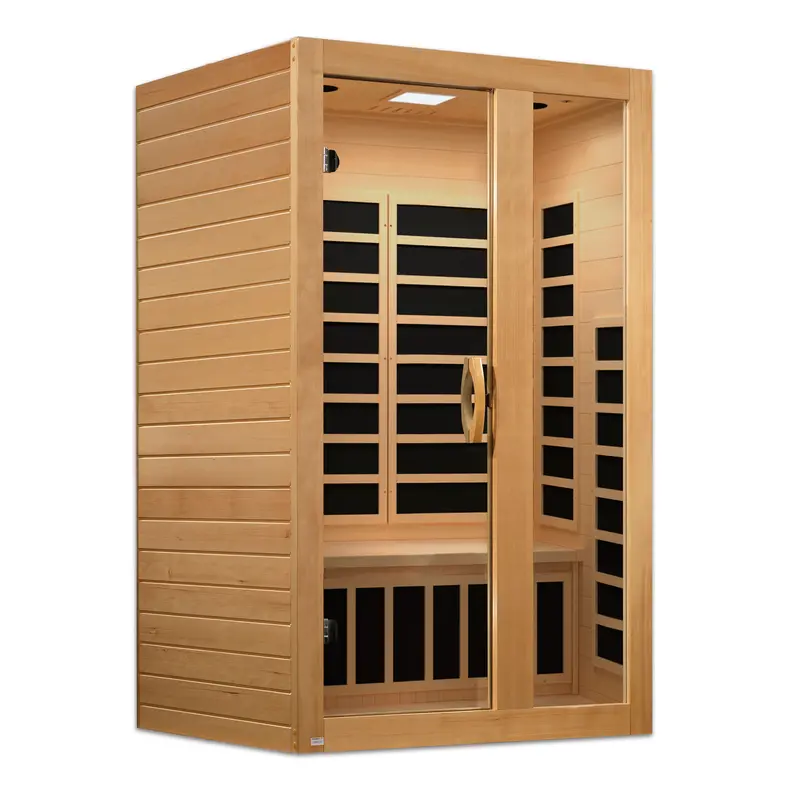 Dynamic Serena Elite 2-Person Far-Infrared Sauna with Ultra-Low EMF Compliance