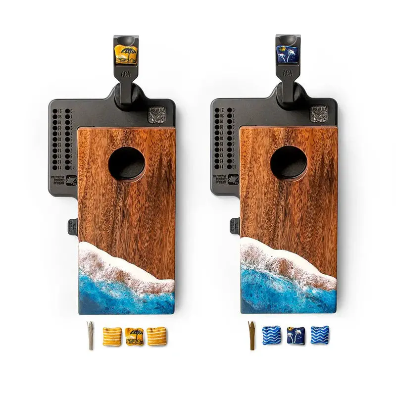 Elakai Mini Tabletop Cornhole Set for Portable Fun