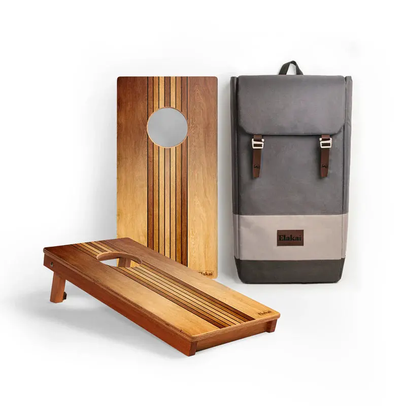 Elakai Pathfinder Travel Cornhole Set – Compact 1ft x 2ft