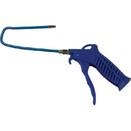Ergonomic Air Blow Gun with Flexible Hose Attachment