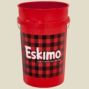 Eskimo Buffalo Plaid 6-Gallon Utility Bucket