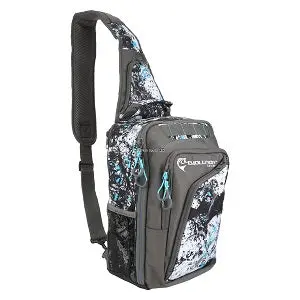 Evolution Largemouth 3600 Sling Tackle Pack – Quartz Blue with Single Tray
