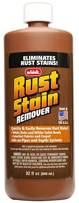 Fast-Acting Rust Stain Remover for Surfaces
