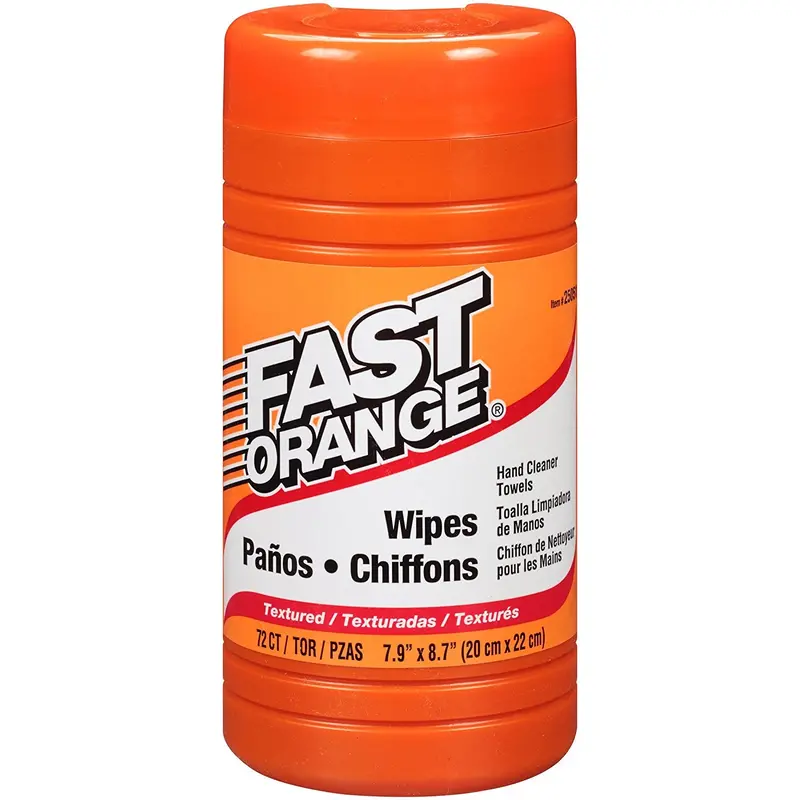 Fast Orange Heavy-Duty Hand Cleaning Wipes