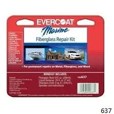 Fiberglass Repair Kit – Complete Polyester-Based Boat & RV Restoration Set