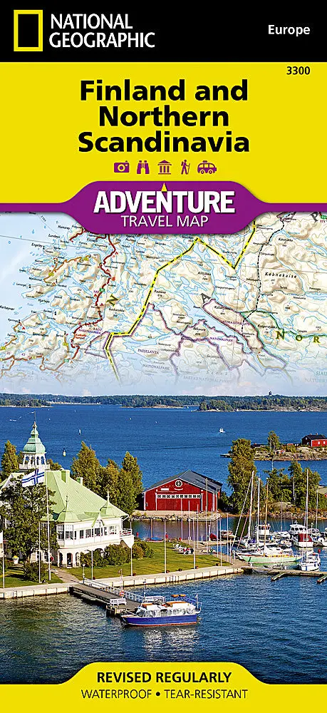 Finland & Northern Scandinavia Arctic Adventure Map
