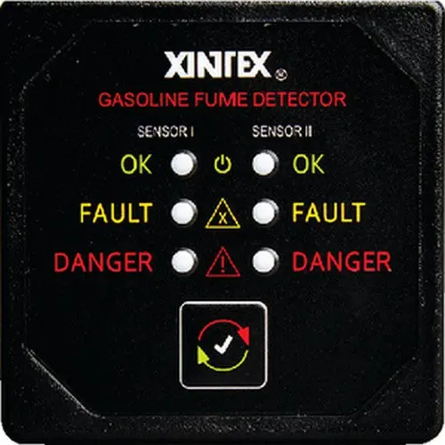 Fireboy-Xintex Dual-Channel Gasoline Fume Detector with Twin Sensors