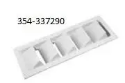 Five-Slotted Louver Ventilator with Angled Design