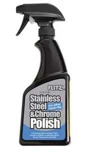 Flitz Stainless Steel & Chrome Polish – 16 oz