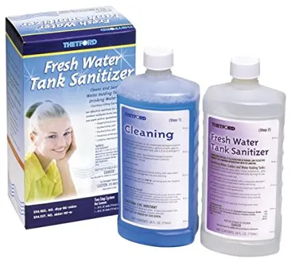 Freshwater Tank Sanitizer Solution