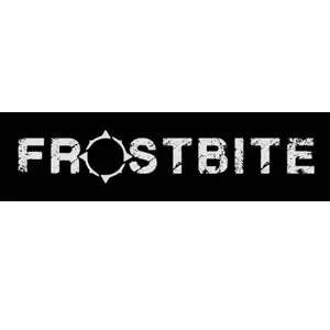 Frostbite 12″ x 4″ Die-Cut Vinyl Decal – Outdoor Adventure Branding
