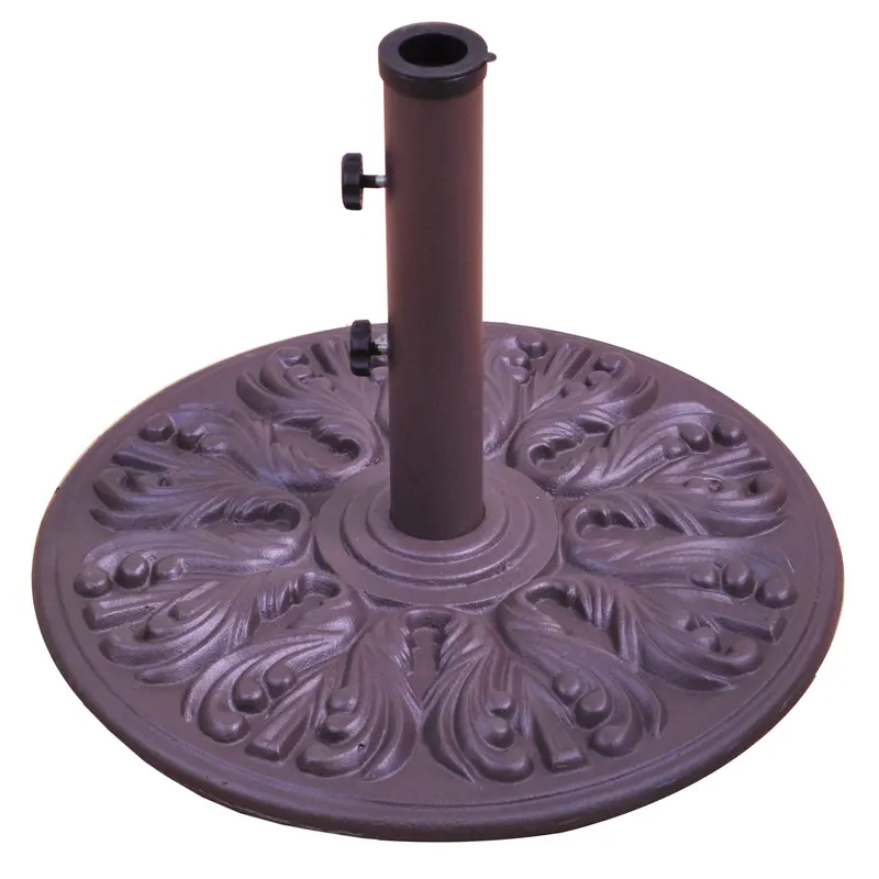 Galtech 40 lb European-Style Cast Iron Umbrella Base