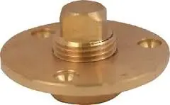 Garboard Drain Plug – Dual-Seal Construction