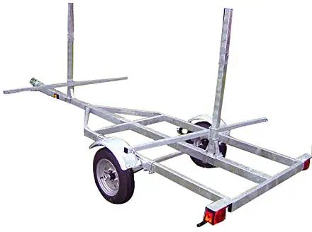 Genesis 14-Foot Two-Tier Canoe and Kayak Trailer