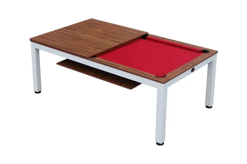 Glacier 7-Foot Convertible Pool Table with Dining Top