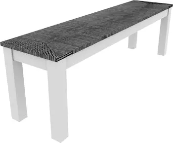 Greenwich 60-Inch Woven Dining Bench – Seaside Casual Versatile Outdoor Seating